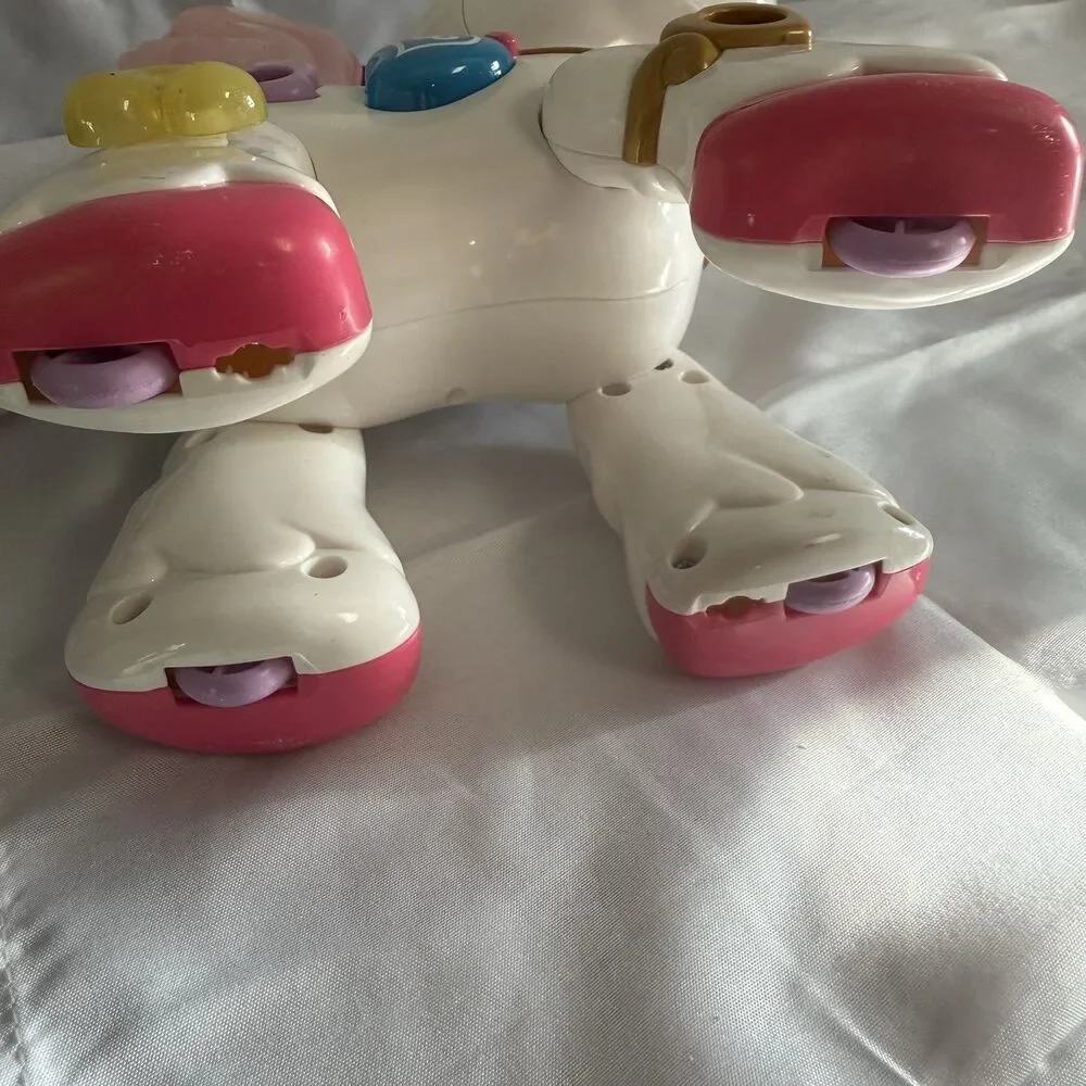 VTech Starshine the Bright Lights Unicorn. Tested and Works. Missing Some Charms
